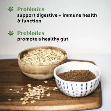 Pet Honesty Digestive Probiotic Powder Supplement for Cats - Digestive Support + Gut Health, Probiotic for Cats, Cat Constipation Relief, Bowel Support, Immunity & Overall Health - 120 Scoops