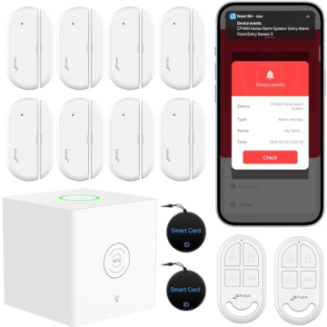 CPVAN Wireless Home Alarm System - Smart DIY Security for Doors & Windows