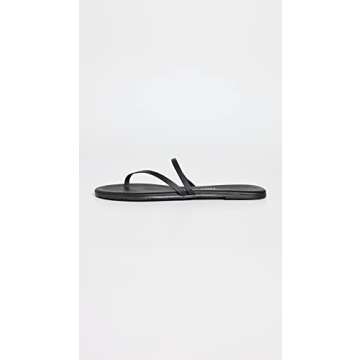 TKEES Women's Sarit Sandals, Black, 10 Medium US