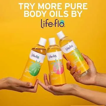 LIFE-FLO Carrier Oil | 16oz (Pure Grapeseed Oil)