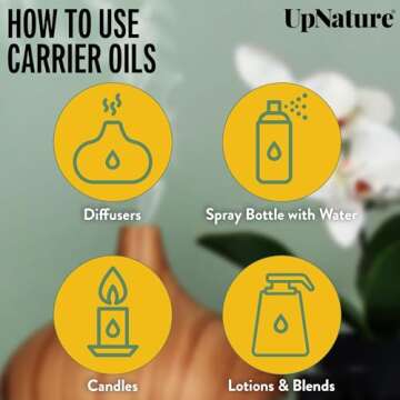 UpNature Fenugreek Oil - Pure Essential Oil for Hair and Skin