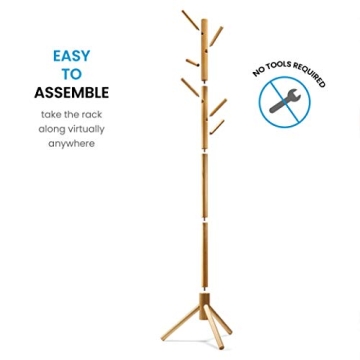 Stylish ZOBER Coat Rack for Home Organization