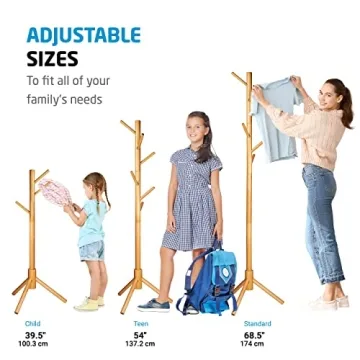 Stylish ZOBER Coat Rack for Home Organization