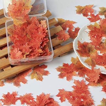 Edible Fall Leaves Cake Decorations for All Celebrations