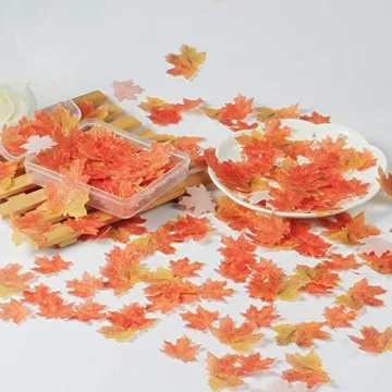 Edible Fall Leaves Cake Decorations for All Celebrations