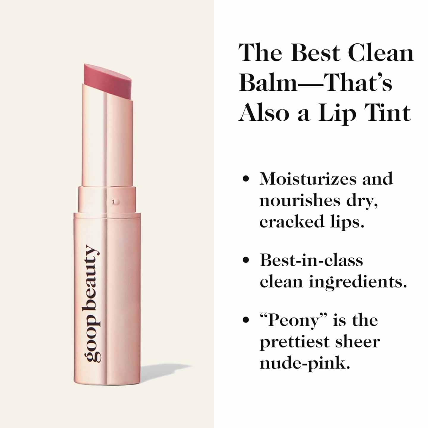 Goop Beauty Tinted Lip Balm 0.16 oz Moisturizing