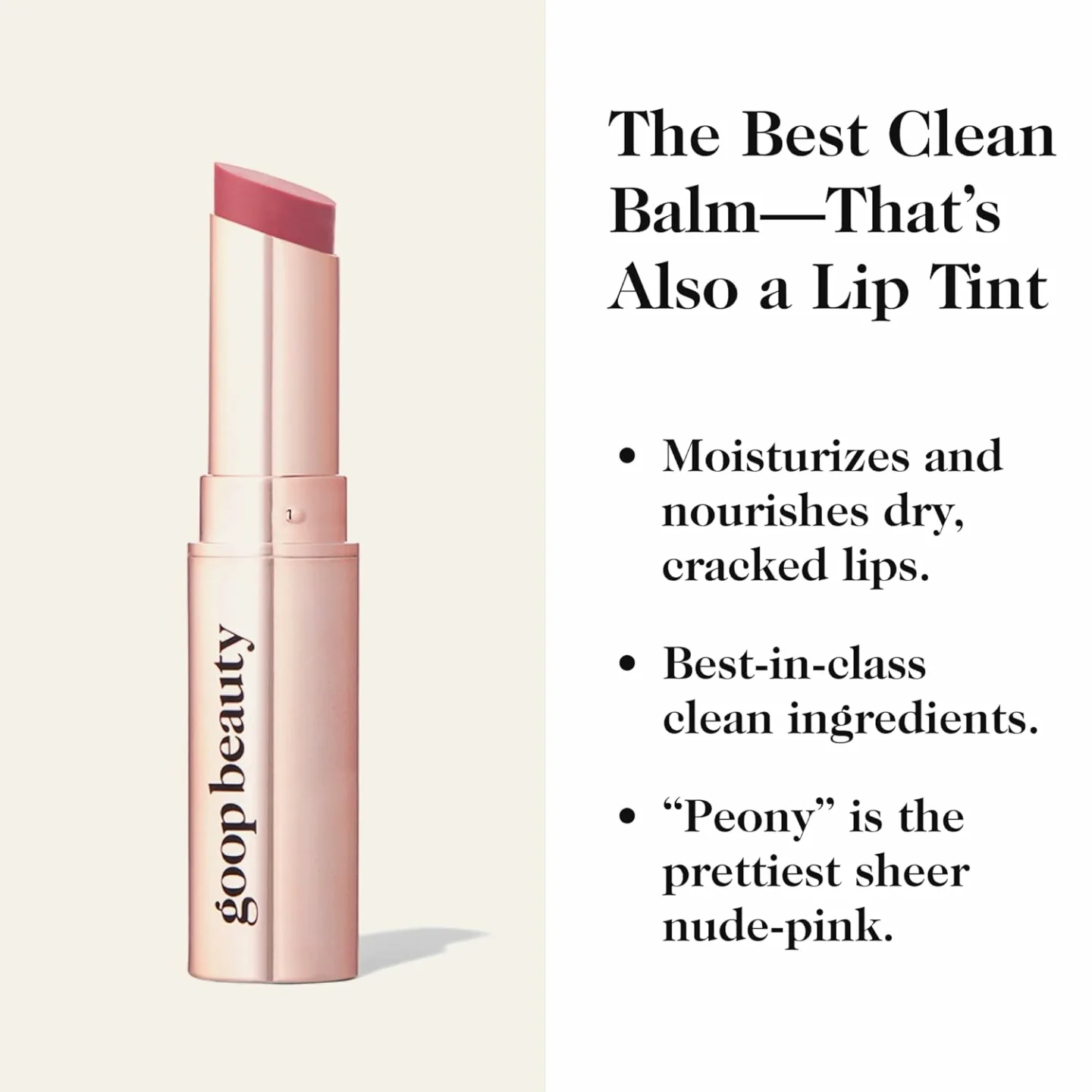Goop Beauty Tinted Lip Balm 0.16 oz Moisturizing