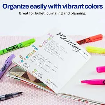 AVERY Hi-Liter Highlighters with Smear Safe Ink - 6 Colors