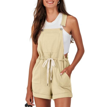 Stylish ANRABESS Women's Overall Shorts for Summer Fashion