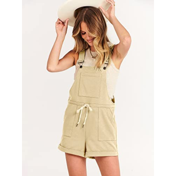 Stylish ANRABESS Women's Overall Shorts for Summer Fashion