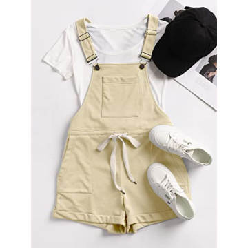 Stylish ANRABESS Women's Overall Shorts for Summer Fashion
