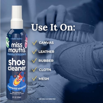Effective Stain Remover and Shoe Cleaner Duo for Parents