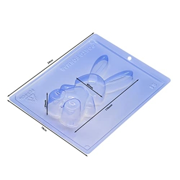 Easter Bunny Breakable Chocolate Mold 3 Pieces