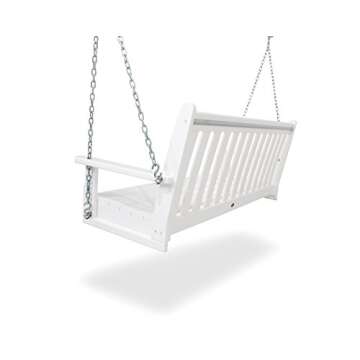 Durable POLYWOOD Vineyard 60" Swing for Outdoor Bliss