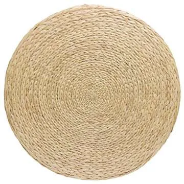 Oriental Furniture Rush Grass Coffee Table/Ottoman - Natural