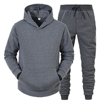 Hatop Men's Running Sportswear Suit Tracksuits Pocket Long Sleeve Outdoor Sweatsuit Jogging Sportswe...