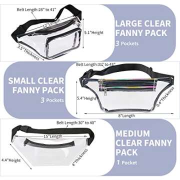 Holographic Fanny Pack - Water Resistant & Stylish