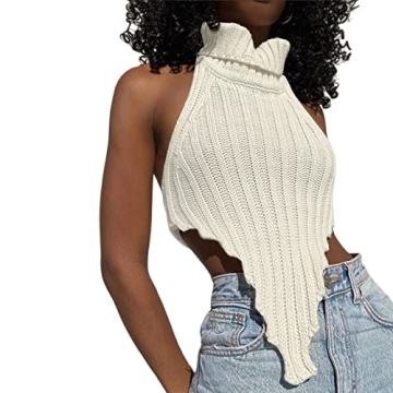 Halter Neck Crop Cami Top Perfect for Summer Style