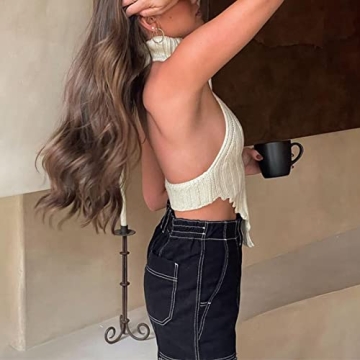 Halter Neck Crop Cami Top Perfect for Summer Style