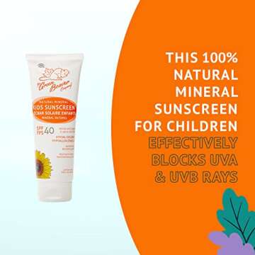 GREEN BEAVER SPF 40 Kids Lotion - Natural Sunblock for Kids