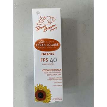 GREEN BEAVER SPF 40 Kids Lotion - Natural Sunblock for Kids