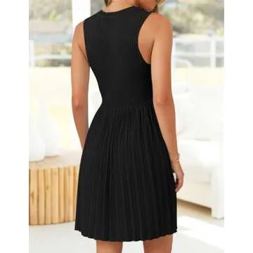 ZESICA Women's Summer Mini Dress - Stylish and Comfortable