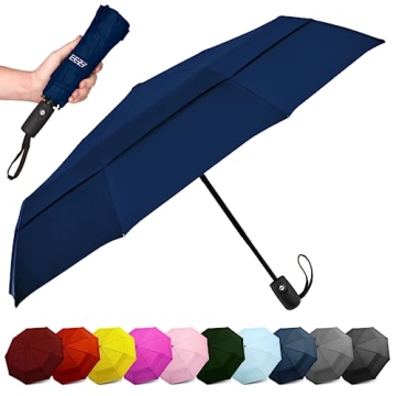 EEZ-Y Windproof Travel Umbrella - Lightweight, Stylish Auto Open/Close Design for All