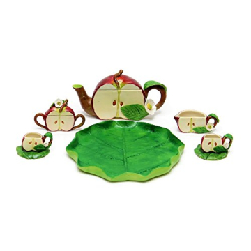 Enchanting Hands & Hearts Miniature Tea Set for Display