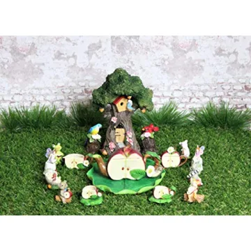 Enchanting Hands & Hearts Miniature Tea Set for Display