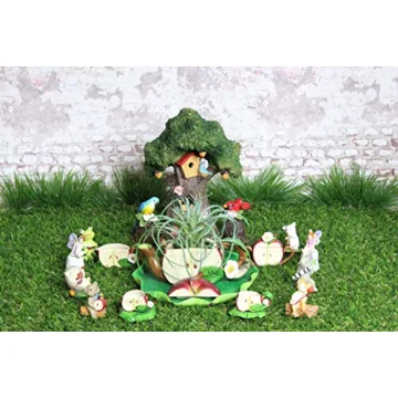 Enchanting Hands & Hearts Miniature Tea Set for Display