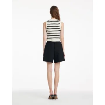 GOELIA Women's Sleeveless Knit Sweater Vest – Stylish Cardigan