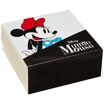 Disney Minnie Mouse Shaker Pendant Necklace - Silver Plated Charm