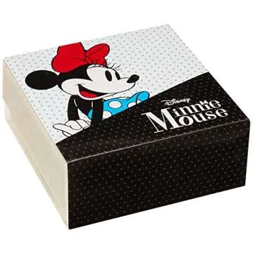 Disney Minnie Mouse Shaker Pendant Necklace - Silver Plated Charm