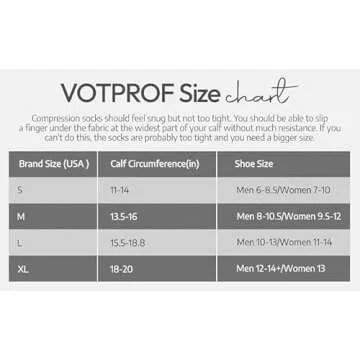 Compression Socks for Men and Women, 20-30 mmHG, Graduated Compression for Flight, Travel, Sports, Pregnancy, Running