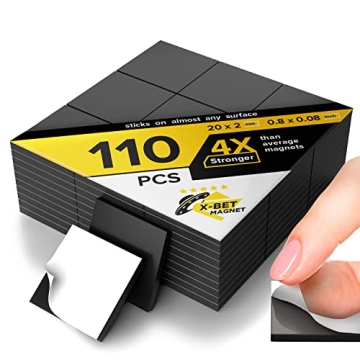 Hyper-Sticky Magnets - Strong Adhesive Magnetic Squares