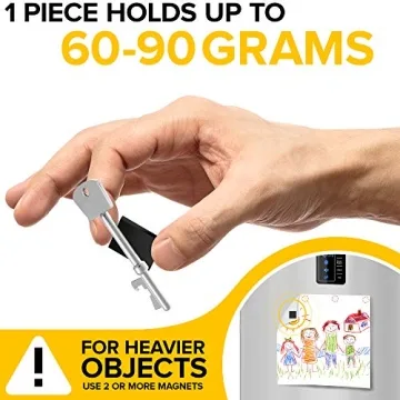 Hyper-Sticky Magnets - Strong Adhesive Magnetic Squares