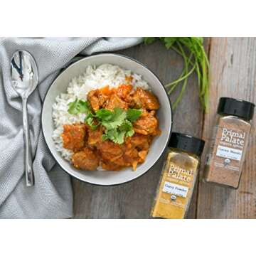 Primal Palate Organic Spices Curry Powder, Certified Organic, 1.5 oz Bottle