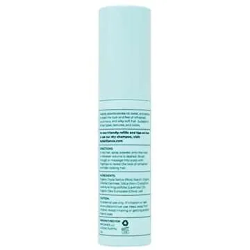 Eco-Friendly Non-Aerosol Dry Shampoo Powder for All Hair Types