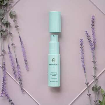 Eco-Friendly Non-Aerosol Dry Shampoo Powder for All Hair Types