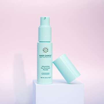 Eco-Friendly Non-Aerosol Dry Shampoo Powder for All Hair Types