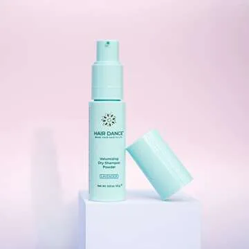 Eco-Friendly Non-Aerosol Dry Shampoo Powder for All Hair Types