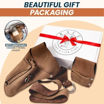 Stylish Leather Garden Tool Belt for Women - Gift-Ready