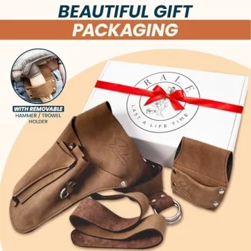Stylish Leather Garden Tool Belt for Women - Gift-Ready