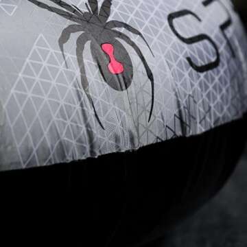 Spyder Rush Snow Tube - Durable Inflatable Snow Tubing Chariot for Winter Fun