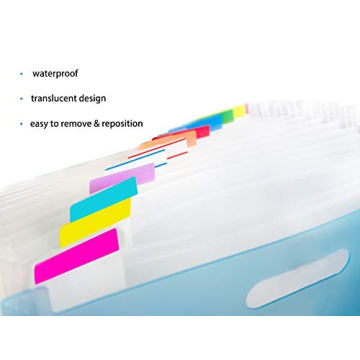 500 Writable Repositionable Sticky Index Tabs for Efficient Organization