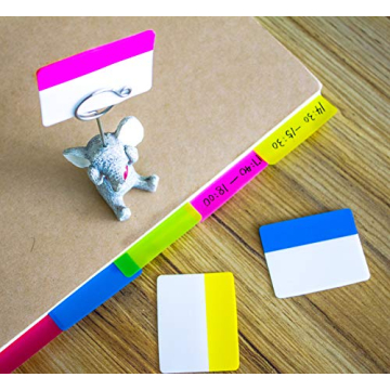 500 Writable Repositionable Sticky Index Tabs for Efficient Organization