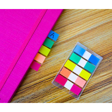 500 Writable Repositionable Sticky Index Tabs for Efficient Organization