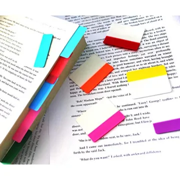 500 Writable Repositionable Sticky Index Tabs for Efficient Organization