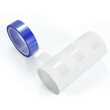 PYD Life Sublimation Heat Resistant Tape 4 Rolls 1 Inch 108 Ft