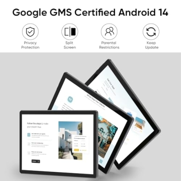 Aiprotablet 10-Inch Android 14 Tablet with Massive Storage